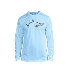 Camisetas de Pesca de Manga Larga para Hombre, de Alta Calidad, Personalizadas, con Protección Solar UPF50, Transpirables, de Poliéster y Elastano, con Malla y Protección UV - Product Image 1