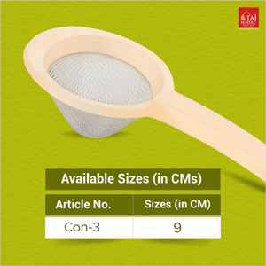 ที่กรองชาและกาแฟรูปทรงกรวยพลาสติก ตาข่ายละเอียด อุปกรณ์กรองในครัว - Product Image 6