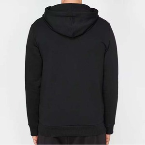 Sweat-shirt à capuche pour homme, design color block avec fermeture éclair, vêtement décontracté pour l'automne, tricoté 100% coton, coupe classique - Product Image 6