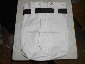 Bolsa de lona de karate de lona blanca personalizada OEM bolsa de viaje deportiva de algodón de alta calidad para gimnasio al aire libre al por mayor - Product Image 2
