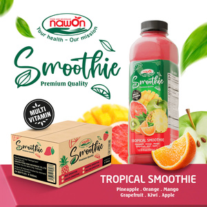 Bebidas de Smoothie Premium NAWON 100% Puras y Recién Exprimidas en Botella PET de 500ml - Jugo de Frutas Frescas para Personas Ocupadas - Product Image 3