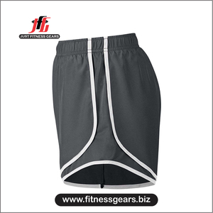 JUST FITNESS GEARS Shorts de course et de gym pour femmes, personnalisés, à séchage rapide, respirants, légers, en polyester, coupe ample, fabricant OEM - Product Image 6