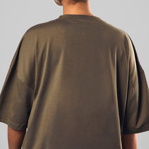 Camisetas de Algodón 100% para Mujer, Corte Regular, Estilo Urbano, Transpirables, Delgadas, Premium, OEM 2026, Bordado Personalizable, Marca Propia - Product Image 3