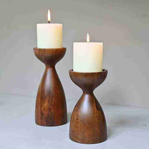 Hot Selling Natural Wooden <b>Candle</b> Holder For Wedding Festive Event Parties Modern <b>Candle</b> Stand For Home Restaurant Tabletop - Product Image 2