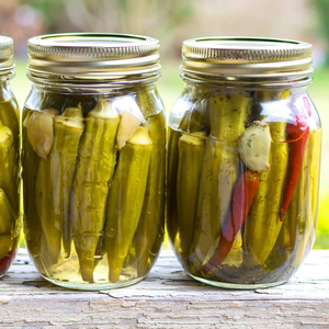 PREMIUM Canned Whole Okra 14.5 Oz <b>Tin</b> Can Pickled Vegetable <b>for</b> Wholesale Distributor - Product Image 2