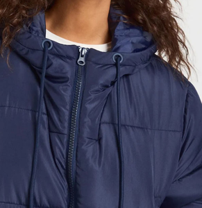Latest Fashionable <b>Navy</b> <b>Women's</b> Puffer <b>Jacket</b> Made With Best Material <b>For</b> Sale Design Own Ladies Puffer <b>Jacket</b> With Front Logo - Product Image 4