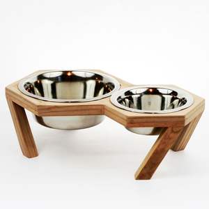 Wholesale Wooden <b>Dog</b> Feeding <b>Bowl</b> Promotional Pet Product for Retail and Wholesale - Product Image 6