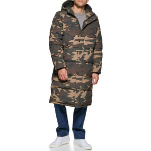 Manteau long matelassé premium unisexe coupe-vent thermique pour l'hiver, avec logo personnalisé, fournisseur en gros OEM ODM - Product Image 3