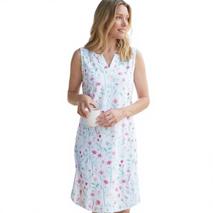 Vente en gros Nouvelle collection de chemises de nuit d'été pour femmes en soie satinée, avec logo personnalisé et dentelle, fournisseur en gros, faible MOQ, pour adultes - Product Image 6
