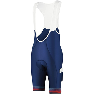 Custom Reversible <b>Cycling</b> Bib <b>Shorts</b> for Men-Outdoor Bike Riding <b>Padded</b> Tights with DRY-FIT Polyester Fabric 160g Digital Print - Product Image 1