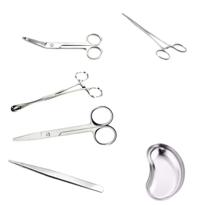 La base des ciseaux d'opération chirurgicale poignée en acier inoxydable ciseaux à pansement multicolore par KAHLU ORTHOPEDIC - Product Image 1