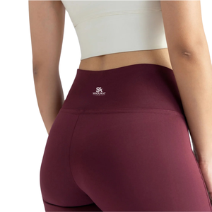 Conjunto Deportivo Personalizado para Mujer, Top Corto y Leggings Acampanados, Ropa Deportiva para Yoga, Gimnasio, Ejercicio, Venta al Por Mayor, Fabricación OEM/ODM - Product Image 6