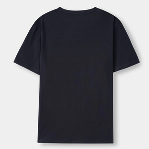 Camiseta de Manga Corta con Cuello Redondo, Fabricada en Algodón, Transpirable, de Secado Rápido, Servicio OEM, MOQ Bajo, Camisetas para Hombre - Product Image 2