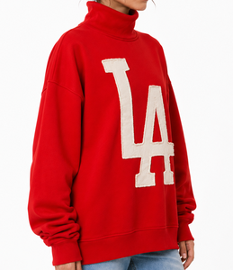 Sudadera con Capucha Premium para Mujer, Cuello Alto Corto, 100% Algodón Felpa, Ecológica, Transpirable, de Secado Rápido - Product Image 3