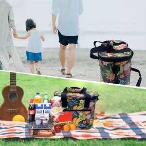 2026 Custom Printing Waterproof Food Storage Picnic Cooler Bag with Shoulder Strap Tarpaulin Insulated Cooler Bag - Product Image 3