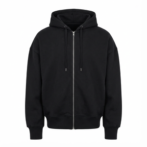 Sudadera con capucha oversize de algodón 100% para hombre, diseño personalizado con logo, hombros caídos, estilo urbano, peso pesado, colección 2026 - Product Image 4