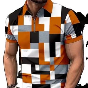 Camisetas Polos gráficas para hombre, camiseta POLO informal con estampado 3D de manga corta de verano 2025, camisetas cómodas de talla grande 6XL - Product Image 1