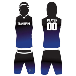 Conjunto de Pantalones Cortos y Camiseta de Baloncesto Sublimados Team 23, Ropa Deportiva de Secado Rápido sin Mangas con Capucha, Unisex para Adultos, Todas las Temporadas - Product Image 2