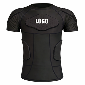 เสื้อยืดกีฬา Rashguard เสื้อรัดกล้ามเนื้อแบบกำหนดเอง เสื้อยืดฟิตเนส เสื้อรัดกล้ามเนื้อผู้ชาย แขนสั้น - Product Image 4