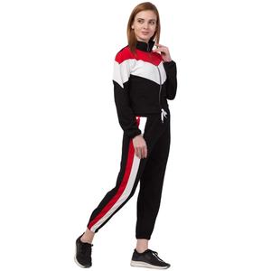 Chándales de sudor de diseñador de talla grande para mujer hechos en Pakistán, ropa de invierno informal, estilo de bloque, logotipo personalizado, forro polar gris XL, servicio OEM - Product Image 1