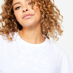 Wholesale Stylish Eco-Friendly Summer Arrival Women Lightweight Loose Fit T Shirt Crop <b>Tops</b> gym fitted T shirts in Breathable - Product Image 6