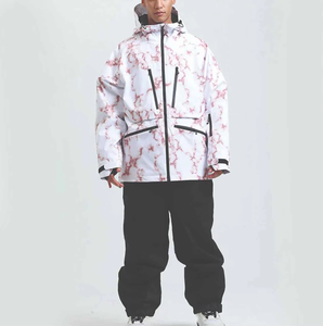 Traje de Esquí Impermeable para Invierno, Chaqueta y Pantalones Cálidos para Snowboard y Camping, Conjunto Deportivo para Mujer - Product Image 3