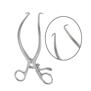 Retractor de Cirugía Ósea Veterinaria Gervet de Alta Calidad, Puntas Largas 70mm x 190mm, Acero Inoxidable Ajustable para Cirugía Equina - Product Image 5