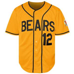 Camiseta de béisbol de alta calidad, uniforme personalizado para equipo, camisa deportiva transpirable, ropa deportiva transpirable de alta calidad con logotipo personalizado a color. - Product Image 3