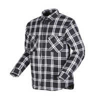 Camisa de Franela Duradera de Algodón de Primera Calidad con Estampado de Serigrafía, Ligera y Transpirable, de Talla Grande para Hombre, 220 g, Mangas Largas