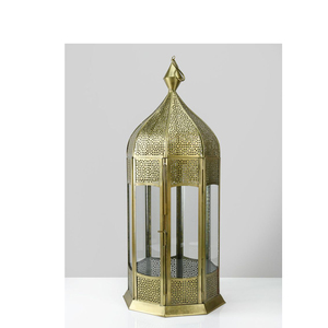 <b>Brass</b> <b>lantern</b> cutouts Intricate <b>brass</b> <b>lantern</b> Golden <b>brass</b> <b>lantern</b> Patterned glass <b>lantern</b> Home decor <b>lantern</b> - Product Image 6
