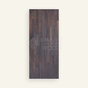 Plan de travail en bois massif d'acacia certifié ISO, style scandinave, avec jointure à languettes, huilé, pour cuisine et espace de travail - Product Image 4