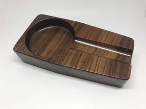 Cendrier en bois pour les amateurs de cigares, cendrier unique, excellent cadeau pour les hommes, décoration idéale pour la maison, le bureau ou le bar - Product Image 5