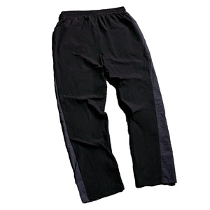 Men's Custom Patchwork Flare Trousers Wholesale Nylon Pants with <b>Elastic</b> <b>Waistband</b> Track Printing Plus Size Waterproof Features - Product Image 2
