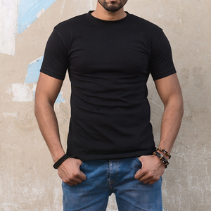 T-shirts décontractés pour hommes, en jersey uni, 100% coton, 180 grammes, coupe classique, manches courtes, col rond, respirant, séchage rapide, écologique - Product Image 4