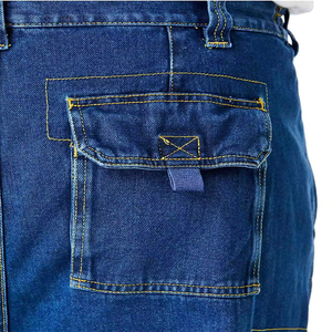 Pantalones Cortos de Mezclilla para Hombre, Corte Ajustado, Estilo Urbano, Proveedor de Pantalones Cortos de Mezclilla para Hombre, Pantalones Cortos de Mezclilla Desgastados, Fabricante de Moda Casual - Product Image 3