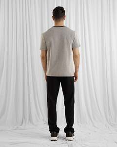 เสื้อยืดแขนสั้นผู้ชาย ผ้าหนา คุณภาพพรีเมียม แบบเรียบ รับสกรีนลายตามสั่ง ขายส่ง - Product Image 2