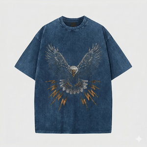 Camiseta personalizada para equipos, 320g, cuello redondo relajado, lavado enzimático, suave, ideal para impresión personalizada, MOQ bajo, camiseta casual para adultos. - Product Image 1