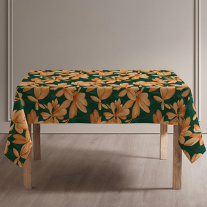 Luxury Leaf Pattern <b>Tablecloth</b> 140x240 cm Elegant High Quality Fabric for Dining & Special Occasions - Product Image 3