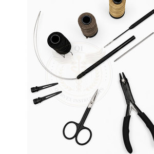 Professional Hair Extension <b>Weaving</b> <b>Kit</b> – Sewing & Styling Tools Stainless Steel - Product Image 4