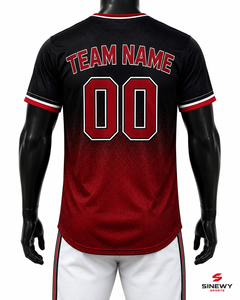 เสื้อเบสบอลผู้ชาย SINEWY SPORTS รุ่น 00 พิมพ์ลายแบบ Sublimated ระบายเหงื่อได้ดี แขนสั้น ทรงปกติ สำหรับผู้ใหญ่ - Product Image 2