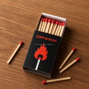 40-Stick Portable Safety Matchbox Export Quality Household & <b>Kitchen</b> Matches Pocket-Size Design - Product Image 5
