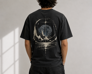 เสื้อยืดกราฟิกโอเวอร์ไซส์สไตล์วินเทจสำหรับผู้ชาย – เสื้อยืดสตรีทแวร์ผ้าฝ้ายพรีเมียม - Product Image 2