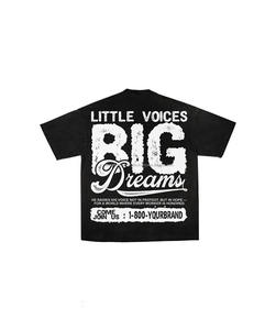 2025 logotipo personalizado Hip Hop largo 100% algodón camisetas 200gsm francés Terry muy desgastado rasgado serigrafía hombres - Product Image 3