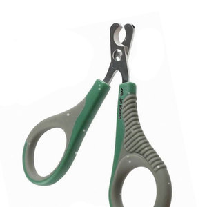 Curved Small Nail Clipper for Puppy and Cat Professional Stainless Steel Pet Nail Trimmer with Safety Guard Non Slip Handle - Product Image 1