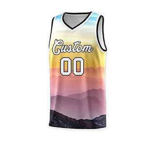 Conjunto Deportivo Cómodo con Estampado por Sublimación, Uniforme de Baloncesto Sublimado, Jersey y Pantalones Cortos de Poliéster 00 - Product Image 4