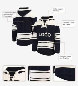 Sweat-shirts de hockey sur glace unisexes en polyester vierge de haute qualité, entièrement sublimés, vente en gros, antibactériens, personnalisables - Product Image 5