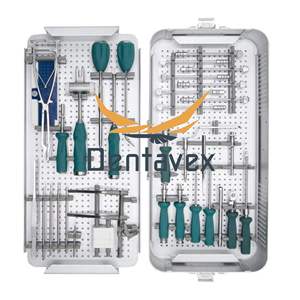 Instrumental Quirúrgico Ortopédico PUSM, Juego de Instrumentos para Tornillos de Bloqueo Cervicales Peek Cage, Cirugía Espinal, Acero Inoxidable, por Dentavex - Product Image 5