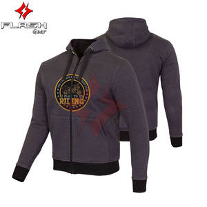 Sudadera con Capucha de Protección para Motociclistas, Unisex, con Certificación CE, Protección para Zonas de Impacto Reforzadas, Forro de Malla Fija y Transpirable - Product Image 6