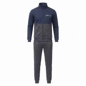 Ensemble de survêtement décontracté pour homme Hawk Eye, coupe classique, en polyester et coton, avec fermeture éclair intégrale, idéal pour l'automne - Product Image 6