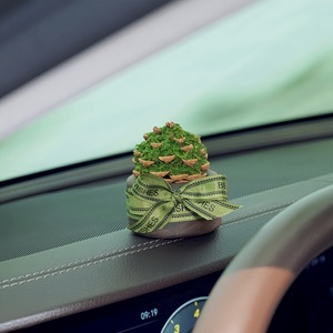 Adorno para Auto Hecho a Mano con Forma de Piña, Decoración Creativa para Consola Central, Flor Eterna con Aromaterapia - Product Image 6